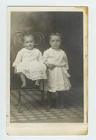  From left to right, Laura Leona Turner (1866-1955) and older brother, James Woodson Turner (1863-1949). Children born to Woodson S. Turner and Mary Susan Younger.